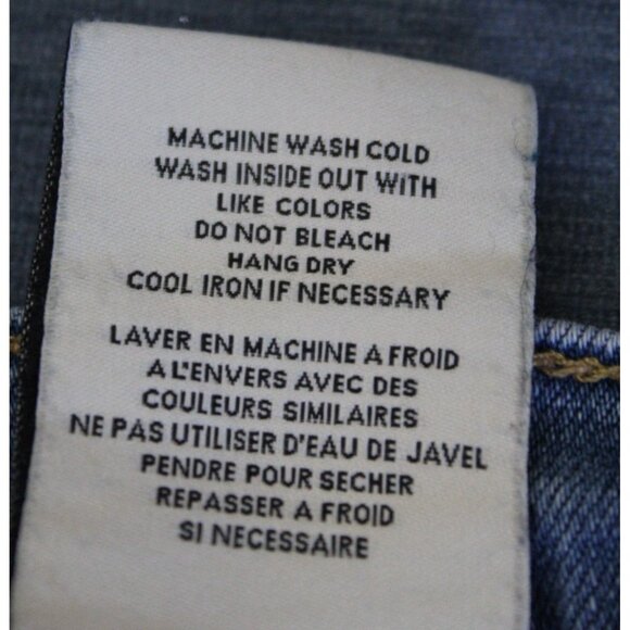 Alice + Olivia Size 28 Beautiful High Rise Seamed Bell Bottom denim Jeans - Picture 8 of 9